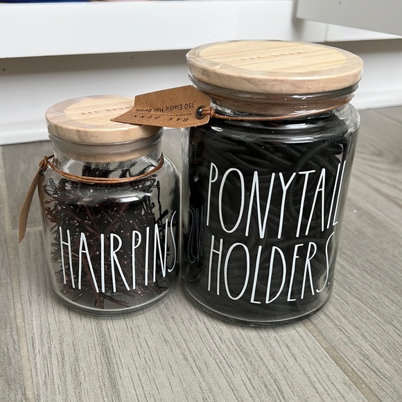 Rae Dunn Other - NWT Rae dunn pony tail holder and hair pin holder